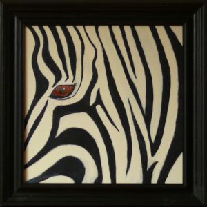 Zebra 40x40cm € 150,00