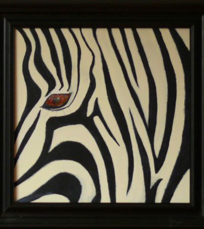 Zebra 40x40cm