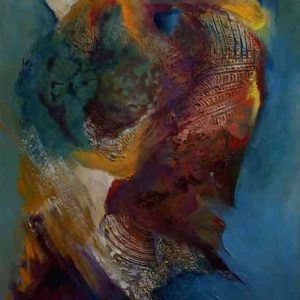 Abstract 15a Acryl 50x70cm € 250,00