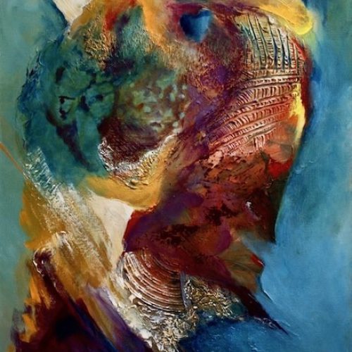 146-abstract 50x70cm € 250,00
