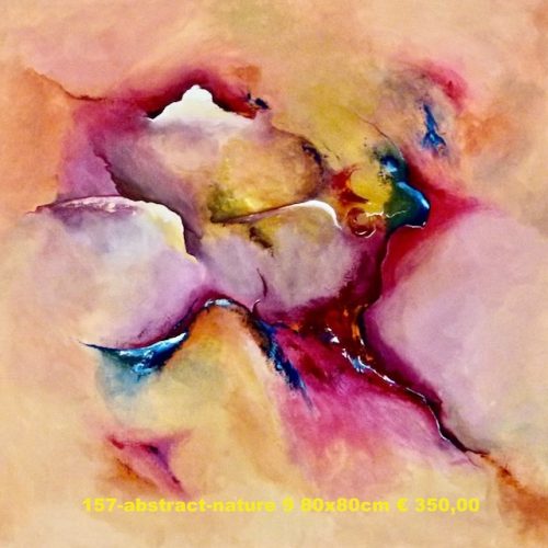 157-abstract-nature 9 80x80cm € 350,00
