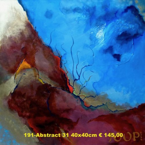 191-Abstract 31 40x40cm € 145,00