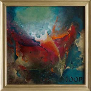 210-Abstract 35 Acryl 40x40cm € 145,00