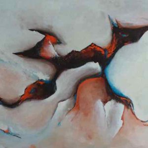 217-Abstract 37 Acryl 100x70cm 3D € 350,00