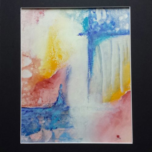 260-Abstract 75 Aquarel 50x60cm € 125,00