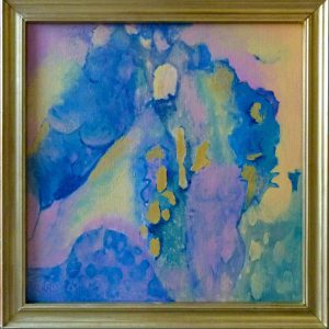293 - Abstract 95 Acryl 40x40cm € 125,00