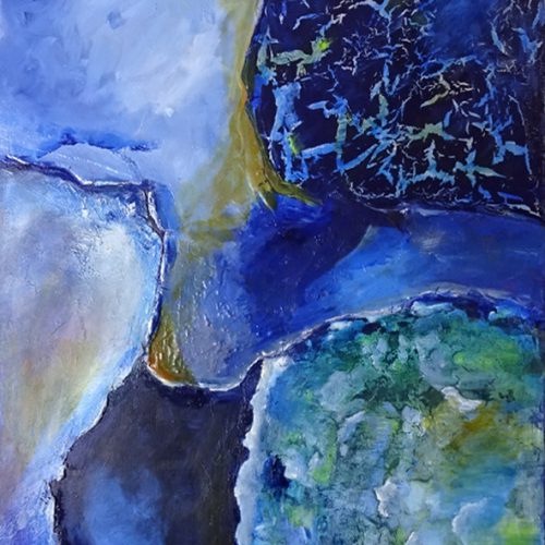 302 - Abstract 103 - Acryl 50x70cm € 300,00
