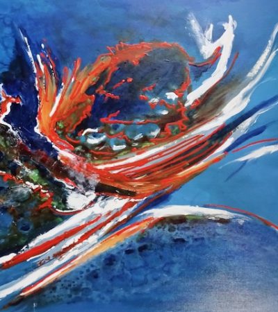 303 - Abstract 104 Acryl 70x50cm