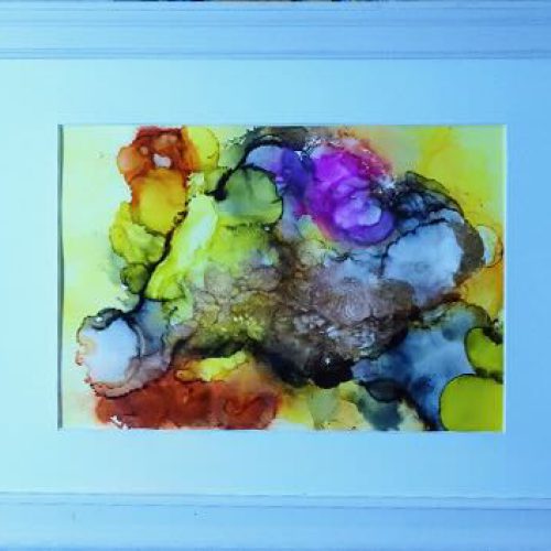 313 - Abstract 114 -Alc-Inkt € 50,00