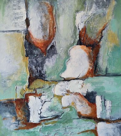 333 Abstract 132 Acryl 50x70cm