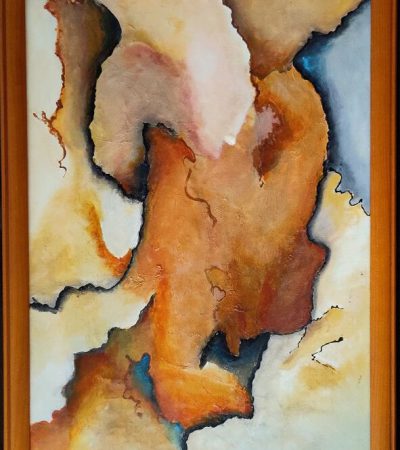 334-Abstract 134 Acryl 70x50cm