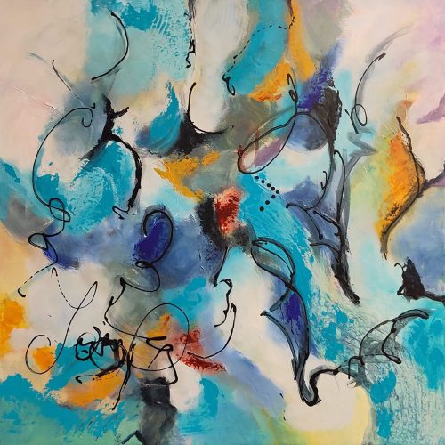 343-Abstract 143 Acryl 70x70cm 3D doek€ 350,00.jpeg