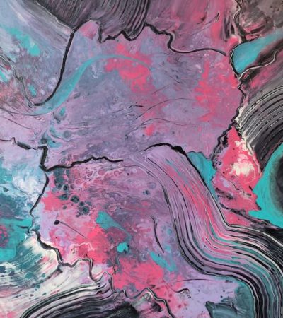 Abstract 143 Acryl 80x80cm