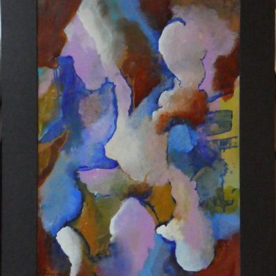 348 - Abstract 148 30x40cm op canvasp. € 75,00